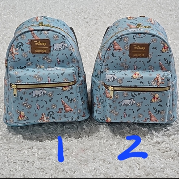NWT Loungefly Winnie the Pooh and Friends mini backpack main image 8